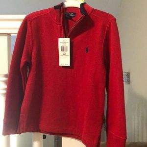 Polo pullover sweater top